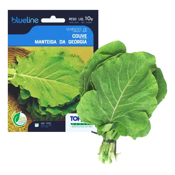 Sementes De Couve Manteiga Topseed Garden 10g Cultivo Horta