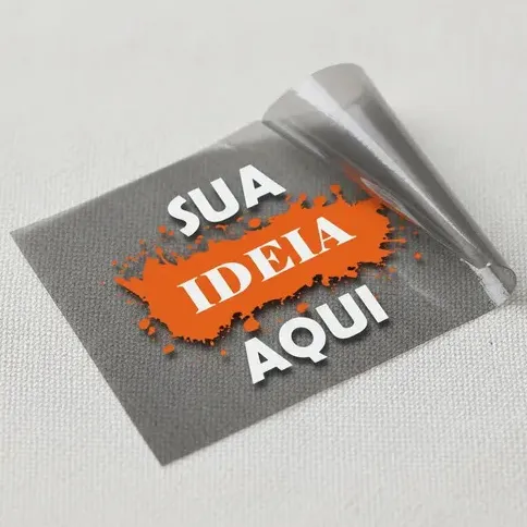 Etiqueta Autocolante 10un Personalizada Tag Roupas 10x10cm