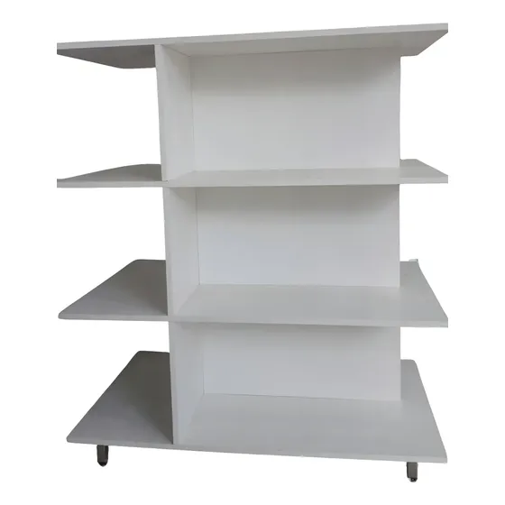 Balcão Para Exposição Smart Mdf Cosméticos E Acessórios Branco