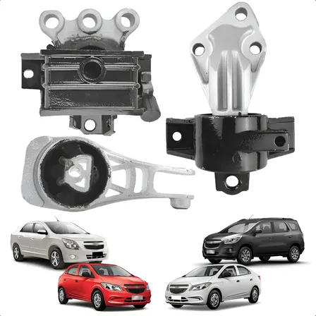 3 Calço Coxim Cambio Motor Spin 2013 2014 2015 Automático Ano E Carro Olhar Descrição