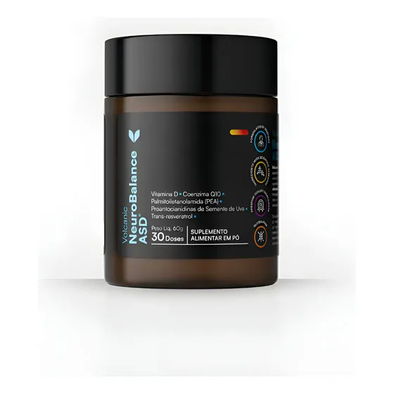 Volcanic Neurobalance Asd® - Coenzima Q10, Pea, Vitamina D Sem Sabor