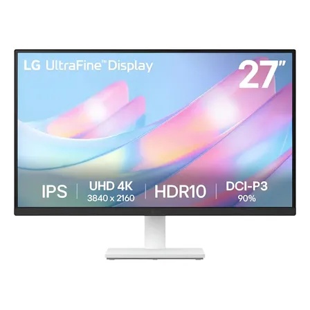 Monitor LG Ultrafine - Tela Ips Uhd 4k 27 , Hdr10 27us500-w 127/220v