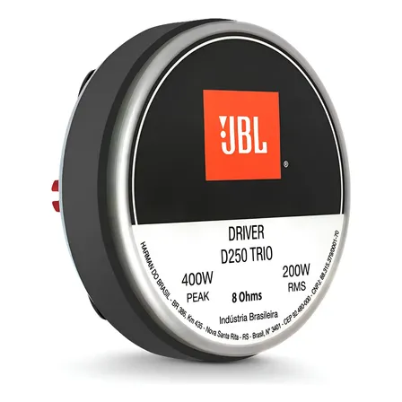 Driver Jbl D250 Trio Selenium Fenólico 200w 8 Ohms Fenólico