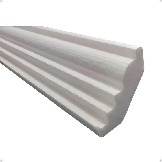 Moldura 10 Cm Teto Isopor Sanca Roda Forro 25 Mts Promoção
