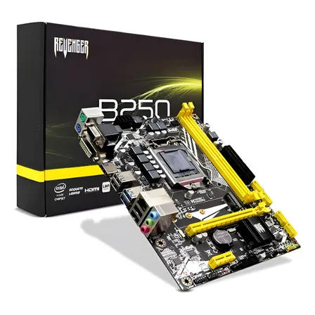 Placa Mãe Intel Lga1151 B250 Suporte Até 32gb Ddr4