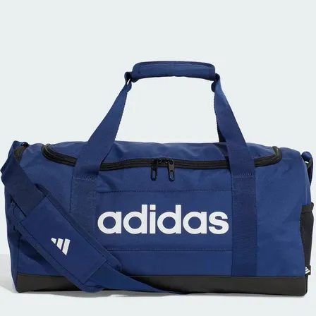 Mala adidas Duffel Essentials Linear Pequena Marinho Marinho Único