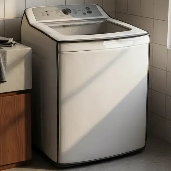 Capa Maquina De Lavar Roupa C/ Ziper Electrolux 12/13/15 Kg