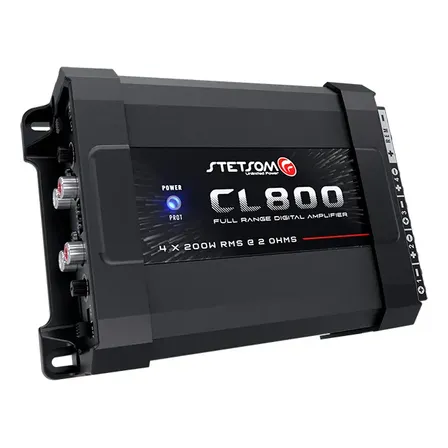 Amplificador Módulo Stetsom Cl800.4 2 Ohms Combat 4 Canais
