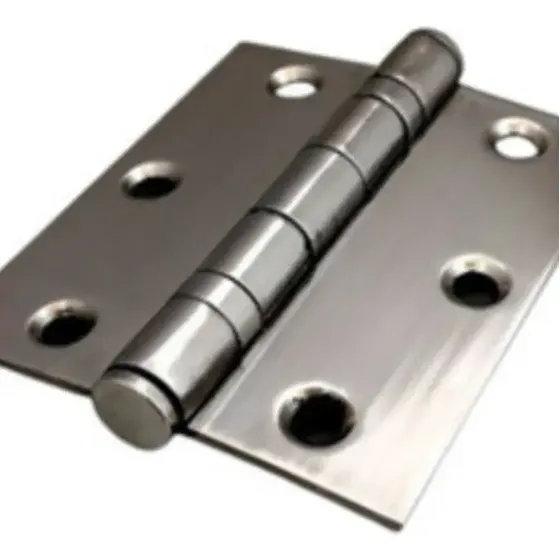 Kit 9 Dobradiças Aço Inoxidável N-304 C/parafusos Reforçadas