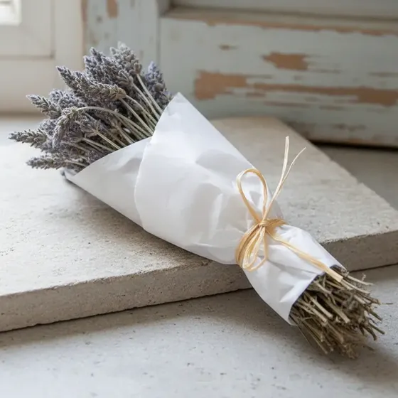 Flores Desidratadas - Buquêzinho De Lavanda Natural