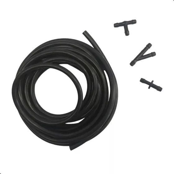Kit Mangueira 3 Metros Esguicho Limpador Parabrisa + Conexão