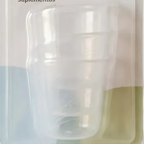 Kit Copo Alimentador Graduado 35ml Com 3 Unidades Buba Bebe