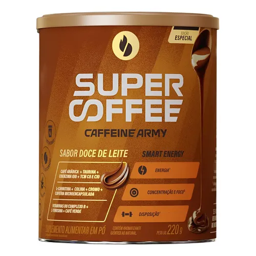 Super Coffee 3.0 Caffeine Army Coq10 Picolinato De Cromo