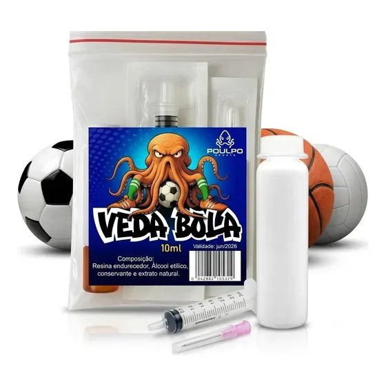 Cola Conserta Bola Furada Futebol Vôlei Basquete Handebol
