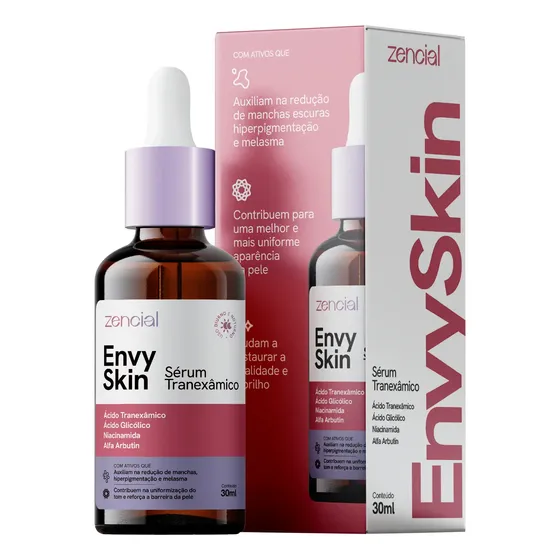 Sérum Zencial Clareador Pele Uniforme E Sem Manchas De Acne