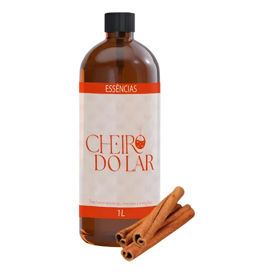 Essência Óleo Canela Da India 1 Litro Cheiro Do Lar