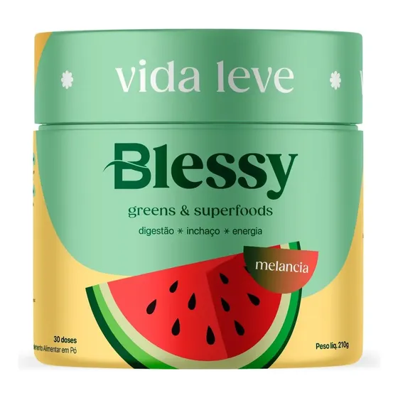 Blessy Greens & Superfoods - Suplemento Natural