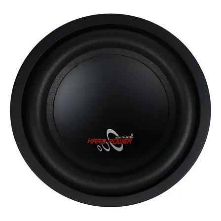 Alto Falante Subwoofer Hard Power Hp S450 8 Polegadas 4 Ohms Preto