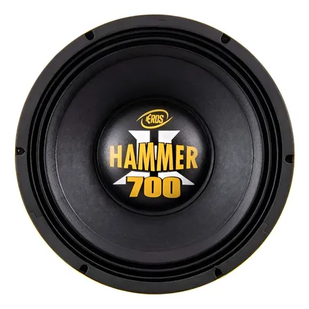 Woofer Eros E-12 12 700w Amarelo - 1 Caixa De Som