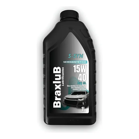 Oleo 15w40 Semi Sintetico Api Sl Braxlub