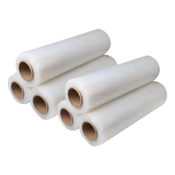 6 Bobinas Filme Stretch 500x0,25 Virgem - 6 Rolos