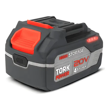 Bateria Lithium 4ah 20v Alto Desempenho 10c Ferramentas Tork 20v