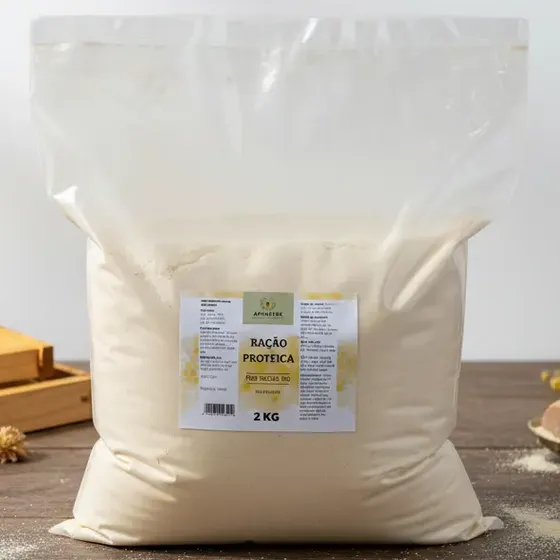Ração Proteica Para Abelhas De 2 Kg