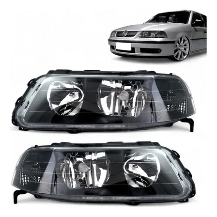 Par Farol Gol G3 99 00 01 02 03 04 05 Foco Duplo Masc. Negra