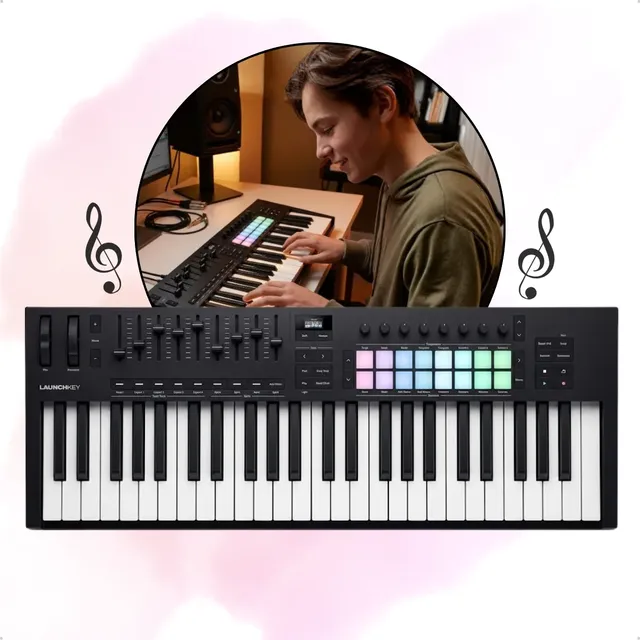 Teclado Midi Novation Launchkey Mk4 49 Teclas