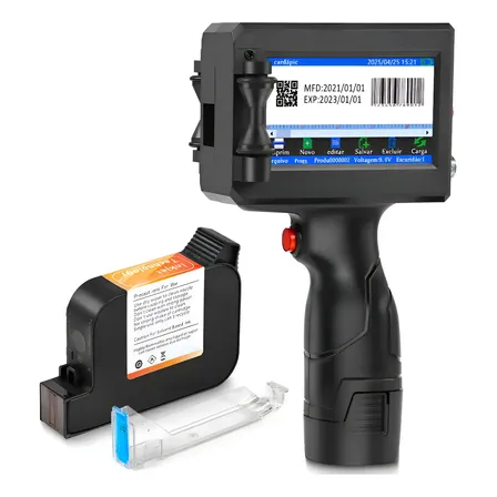 Datador Inkjet Manual Portátil Com Cartucho Pronta 127v/220v 127/220v