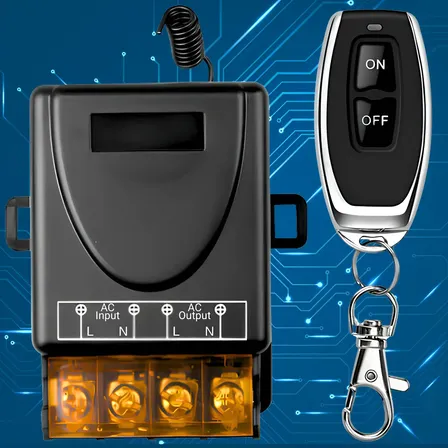 Módulo Relé Acionador Bomba Água Controle Remot 30a 110/220v 110v/220v