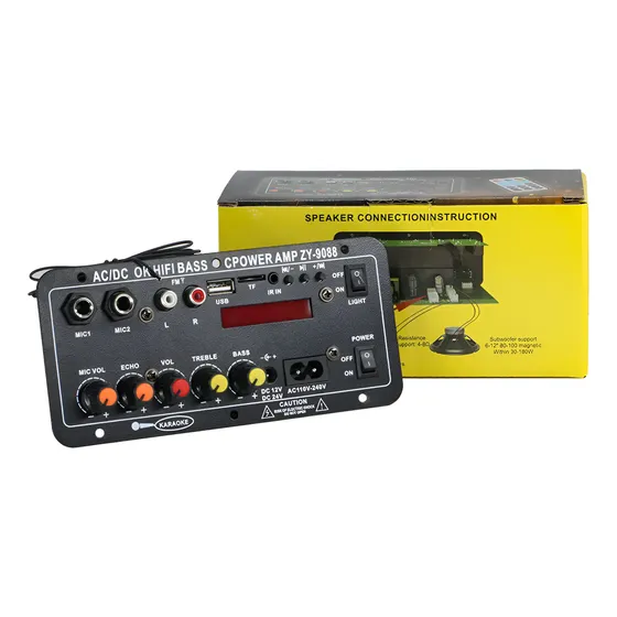 Placa Amplificador Carro Classe D 180w Compacta Potente 180w