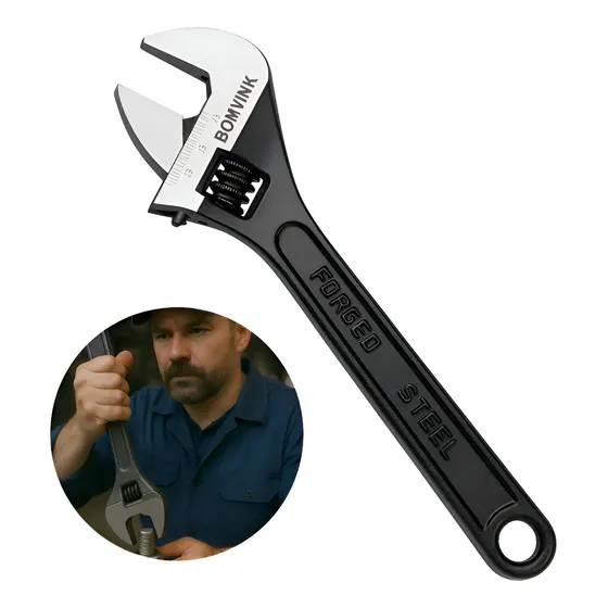 Chave Inglesa Ajustável Fosfotizada 10 Pol 25cm Profissional