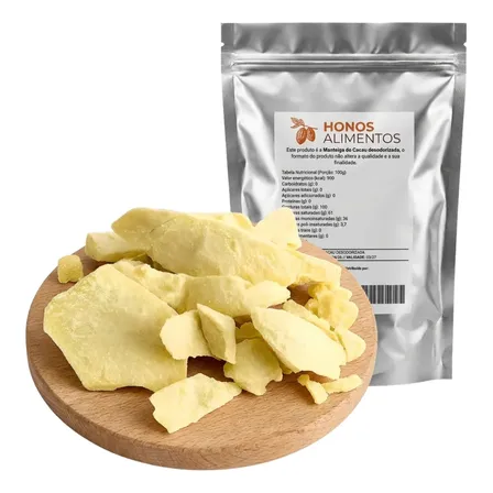 Manteiga De Cacau Pura 1kg Natural Desodorizada