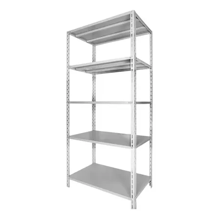 Estante De Aço Organizadora - 58cm 5 Bandejas Linha Pesada Cinza