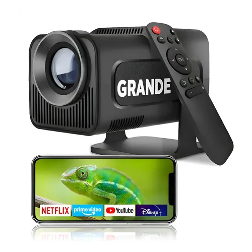 Projetor Hy320 Pro 4k Android 11 Wifi Bluetooth Preto 127/220v