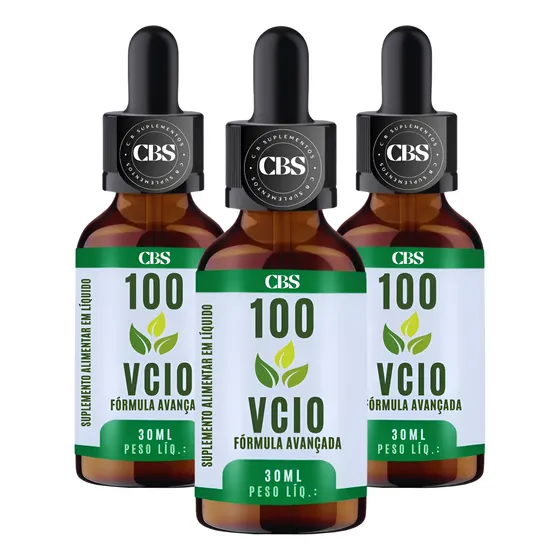 Kit 3x 100 Vicio 30ml-envio Hoje
