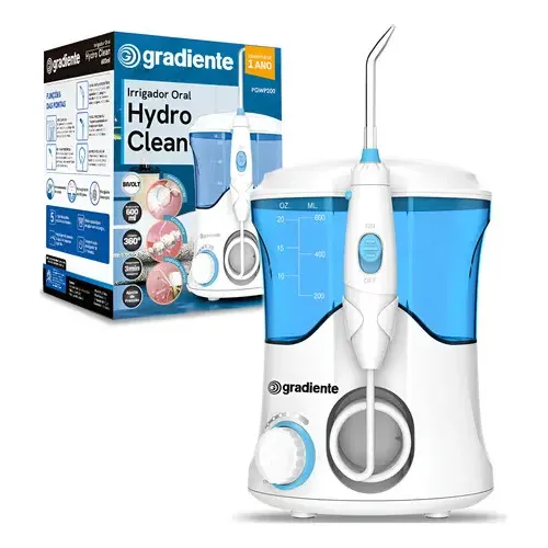 Irrigador Oral Gradiente Pgwp200 Branco Bivolt 600ml Branco 127/220v