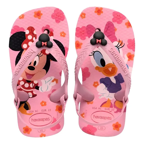 Chinelo Havaianas Baby Disney Infantil Elástico Original
