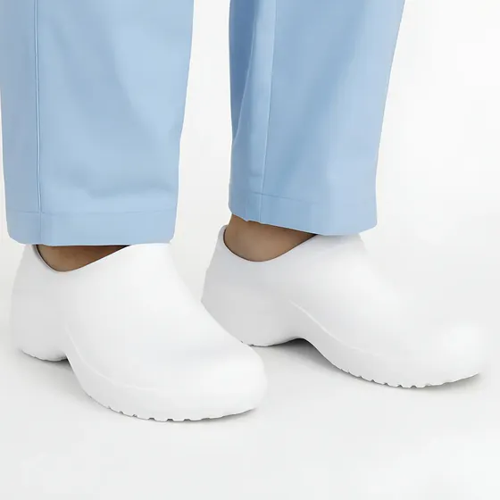 Sapato Profissional Branco Enfermagem Antiderrapante