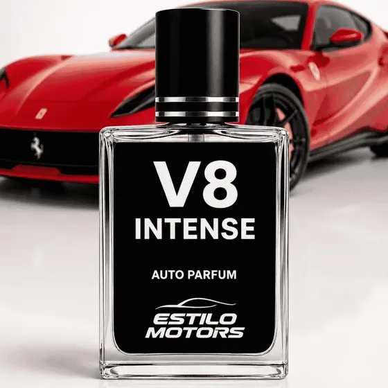 Perfume Para Carros V8 Intense Estilo Motors - Cheirinho