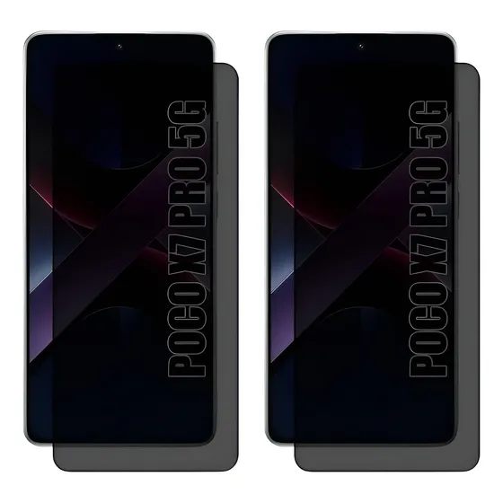 2 Película Privativa Cerâmica Fosca Para Xiaomi Poco X7 Pro
