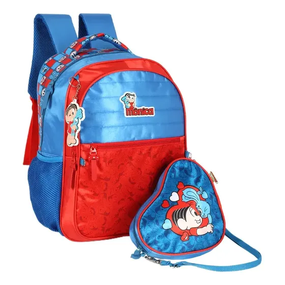 Mochila Escolar Turma Da Mônica Luxcel Liso 10 L