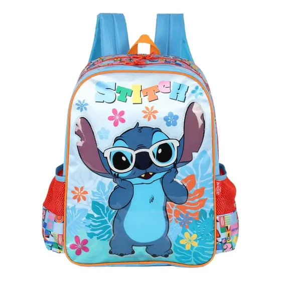 Mochila Costas Escolar Aulas Stitch Is42391sc
