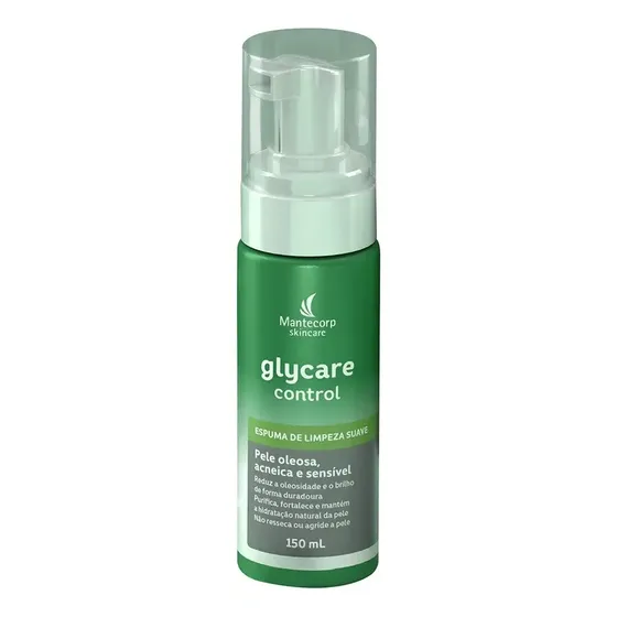 Espuma De Limpeza Mantecorp Skincare Glycare Control 150ml