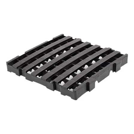 Kit 10 Estrado Plástico Palete Reforçado Modular 40x40x4,5