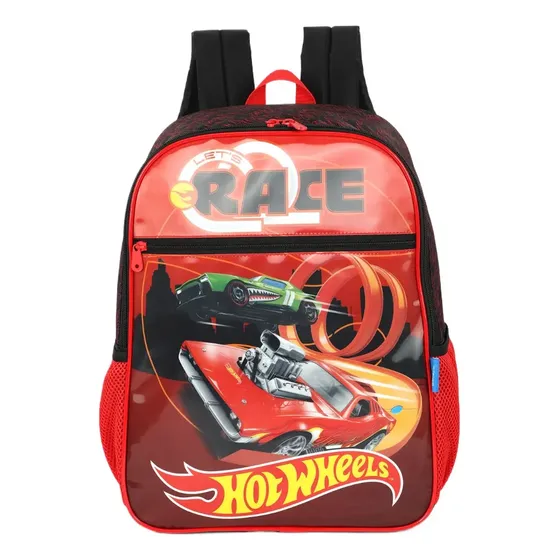 Mochila Escolar Costas Hot Wheels Turbo Is42581hw