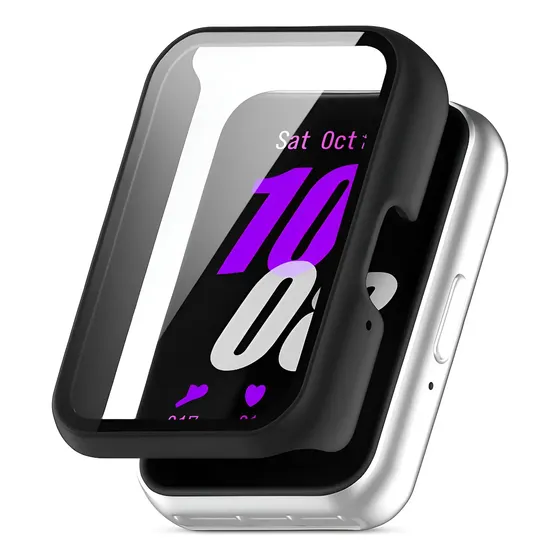 Case Película Compatível Samsung Galaxy Fit 3 Smartwatch