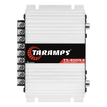 Taramps Ts400x4 2 Ohms Módulo Amplificador Som Automotivo Branco