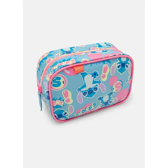 Necessaire Média Lilo & Stitch - Puket Cor Azul